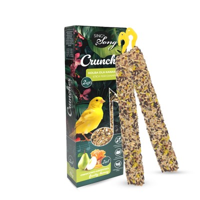 SING&SONG CRUNCHER 85gr Τροφή για Καναρίνια 2 σε 1 με Μέλι και Φρούτα SING&SONG CRUNCHER 85gr Τροφή για Καναρίνια 2 σε 1 με Μέλι και Φρούτα