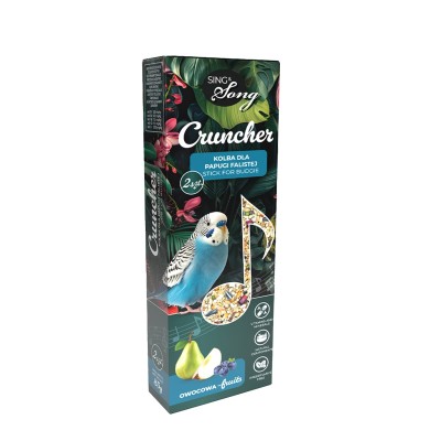 SING&SONG CRUNCHER 85gr Τροφή για Παπαγαλάκια με Φρούτα SING&SONG CRUNCHER 85gr Τροφή για Παπαγαλάκια με Φρούτα