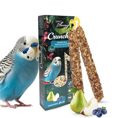 SING&SONG CRUNCHER 85gr Τροφή για Παπαγαλάκια με Φρούτα SING&SONG CRUNCHER 85gr Τροφή για Παπαγαλάκια με Φρούτα