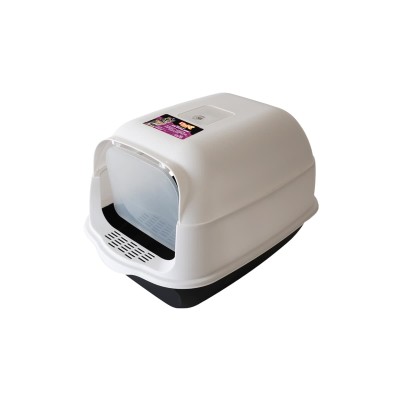 Uniq Τουαλέτα Γάτας Kittycabin Comfort Κλειστή με Φτυαράκι Γκρι