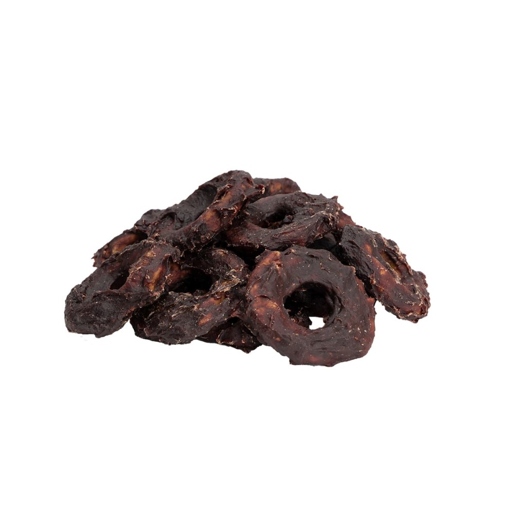 Uniq 500gr Λιχουδιά για Σκύλους με Κρέας Αλόγου σε Δαχτύλιους Κολλαγόνου 5cm