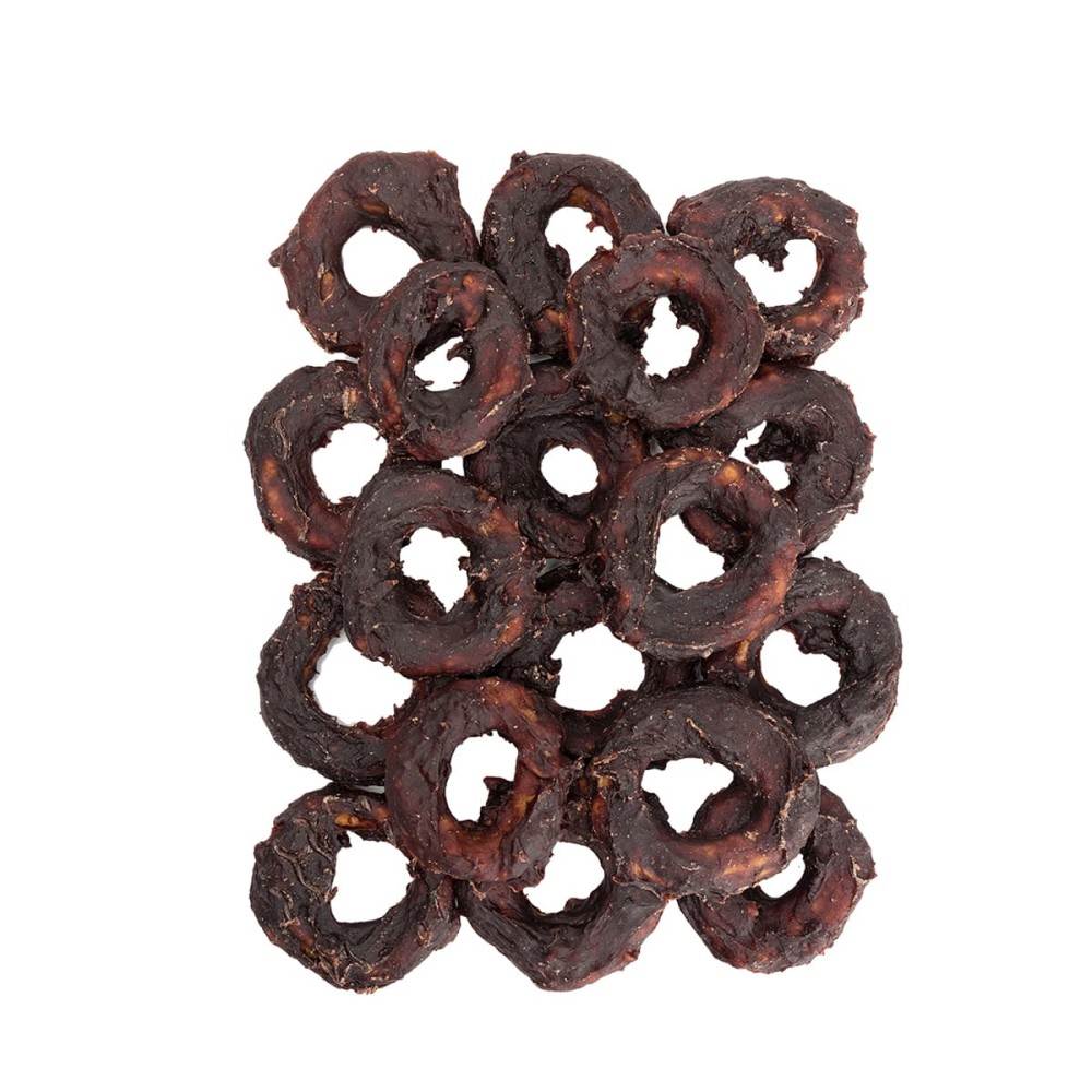 Uniq 500gr Λιχουδιά για Σκύλους με Κρέας Αλόγου σε Δαχτύλιους Κολλαγόνου 5cm