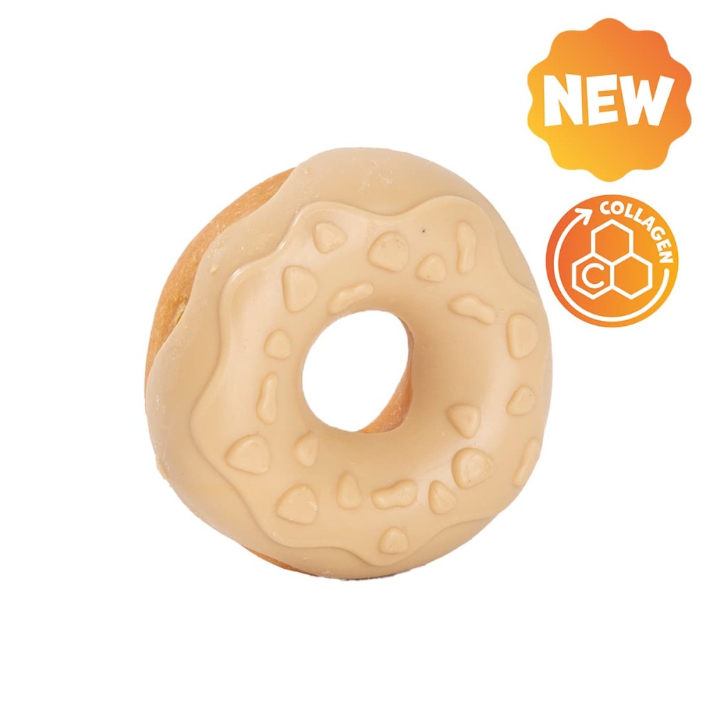 Uniq 50gr Λιχουδιά για Σκύλους Donut Κολλαγόνου με Κοτόπουλο και Καρύδα 7εκ. 10τμχ