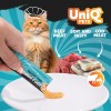 Uniq Yummy Cat Cream 15gr για Γάτες με Μπακαλιάρο και Βοδινό 50τμχ