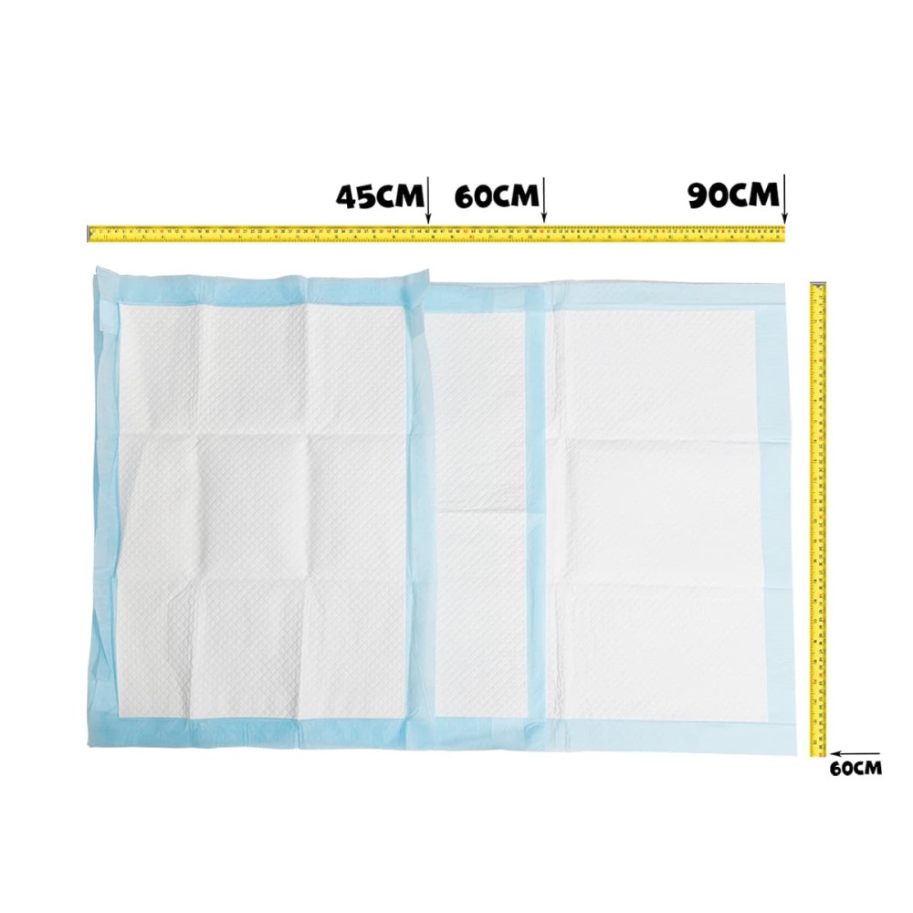 Uniq Πάνες Επιδαπέδιες Σκύλου Μπλε με Μυρωδιά Γρασίδι 60x60εκ. 10τμχ