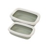 Uniq Λεκάνη Υγιεινής Γάτας Cleanstep Beta Maxi BPA Free Πράσινη 49x39x13cm