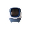 Uniq Kittycabin Cosmo Κλειστή Τουαλέτα Γάτας με Φτυαράκι Μπλε 56x39x40cm