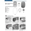 Uniq Kittycabin Cosmo Κλειστή Τουαλέτα Γάτας με Φτυαράκι Μπλε 56x39x40cm