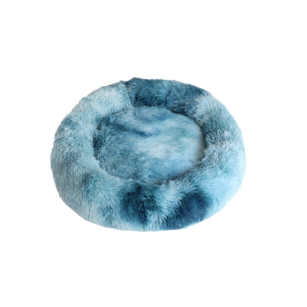 Uniq Comfydonut Μπλε Στρογγυλό Κρεβάτι Κατοικιδίων 60x60x15cm έως 9kg medium