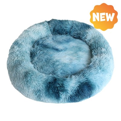 Uniq Comfydonut Μπλε Στρογγυλό Κρεβάτι Κατοικιδίων 60x60x15cm έως 9kg medium