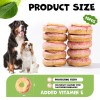 Uniq 30gr Λιχουδιά για Σκύλους Donut Κολλαγόνου με Πάπια και Μήλο 7εκ. 10τμχ