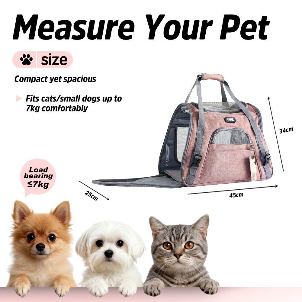 Uniq Τσάντα Μεταφοράς FURTOTE PETVENTURE με Χερούλι Ώμου Καπουτσίνο