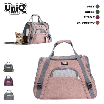 Uniq Τσάντα Μεταφοράς FURTOTE PETVENTURE με Χερούλι Ώμου Καπουτσίνο