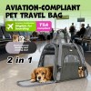 Uniq Τσάντα Μεταφοράς FURTOTE PETVENTURE με Χερούλι Ώμου Πράσινη 45x25x34cm