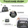 Uniq Τσάντα Μεταφοράς FURTOTE PETVENTURE με Χερούλι Ώμου Πράσινη 45x25x34cm