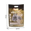 Uniq Pets Βιοδιασπώμενη Tofu Pro 6L Άμμος Γάτας από Ίνες Μπαμπού