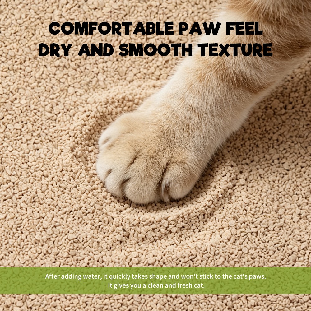 Uniq Pets Βιοδιασπώμενη Tofu Pro 6L Άμμος Γάτας από Ίνες Μπαμπού
