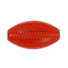 Uniq Παιχνίδι Σκύλου Rugby Ball με Υποδοχή για Λιχουδιές και Άρωμα Μέντας Κόκκινο 9cm