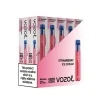 Vozol Neon 800 Vape μιας χρήσης 2ml 2% mg 800 puffs Strawberry Ice Cream